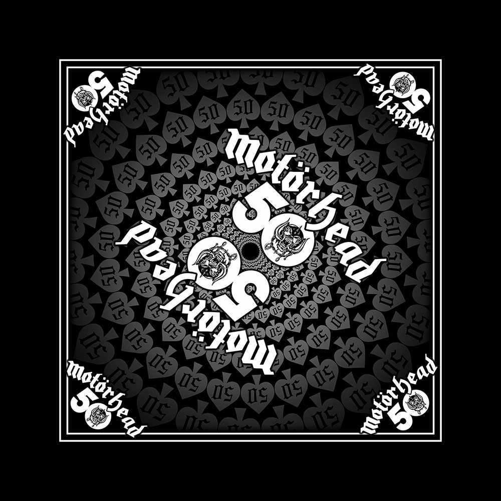 Motorhead - 50 Bandana - Black